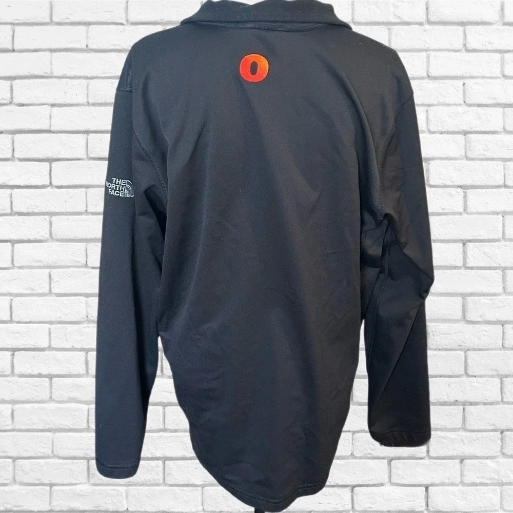 The North Face Mens Black‎ Quarter Zip Pullover Long Sleeve Shirt XL Activewear